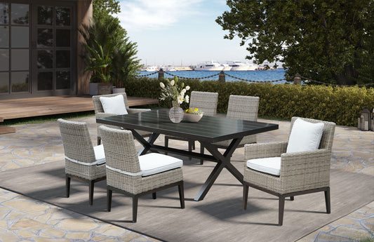 Marina - Outdoor Dining Set - Hornell Furniture Outlet