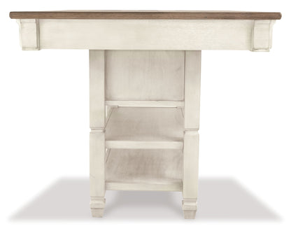 Bolanburg - Rectangular Dining Room Counter Table - Beige - Hornell Furniture Outlet