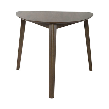 Space Savers - Triangle Table - Dark Brown - Hornell Furniture Outlet