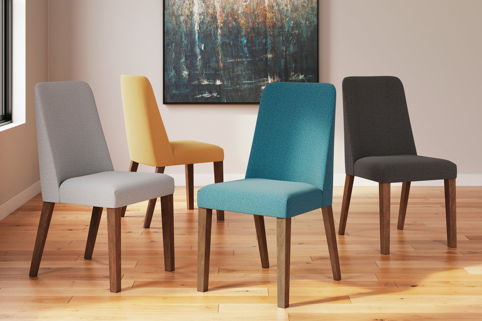 Lyncott - Dining Uph Side Chair (Set of 2) - Hornell Furniture Outlet