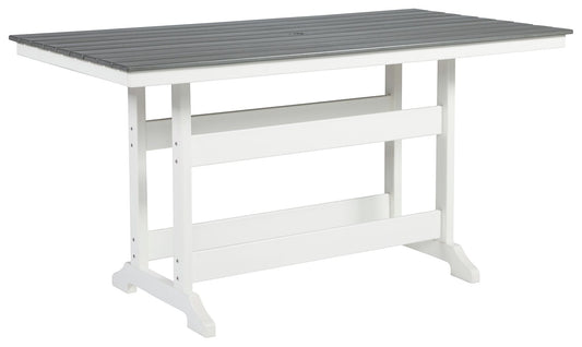 Transville - Counter Table W/Umb Opt - Hornell Furniture Outlet