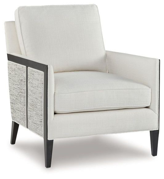 Ardenworth - Black / Ivory - Accent Chair - Hornell Furniture Outlet