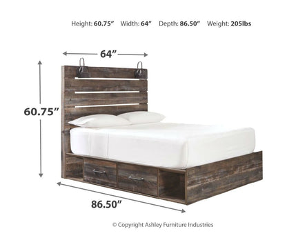 Drystan - Panel Bed - Hornell Furniture Outlet