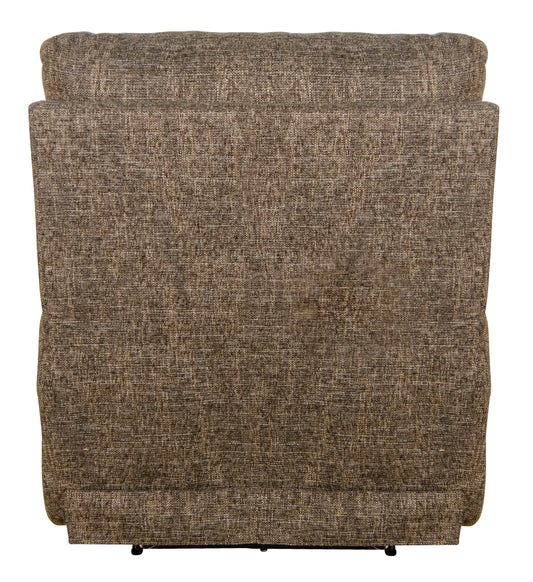 Liam - Power Headrest Power Lay Flat Recliner - Coal - Hornell Furniture Outlet