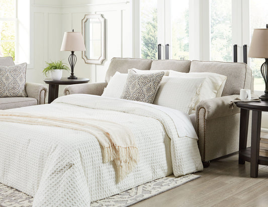 Gaelon - Dune - Queen Sofa Sleeper - Hornell Furniture Outlet