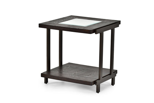 Terrell - End Table - Brown - Hornell Furniture Outlet