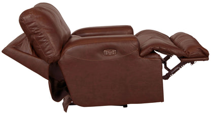 Wembley - Power Headrest With Lumbar Lay Flat Recliner - Hornell Furniture Outlet