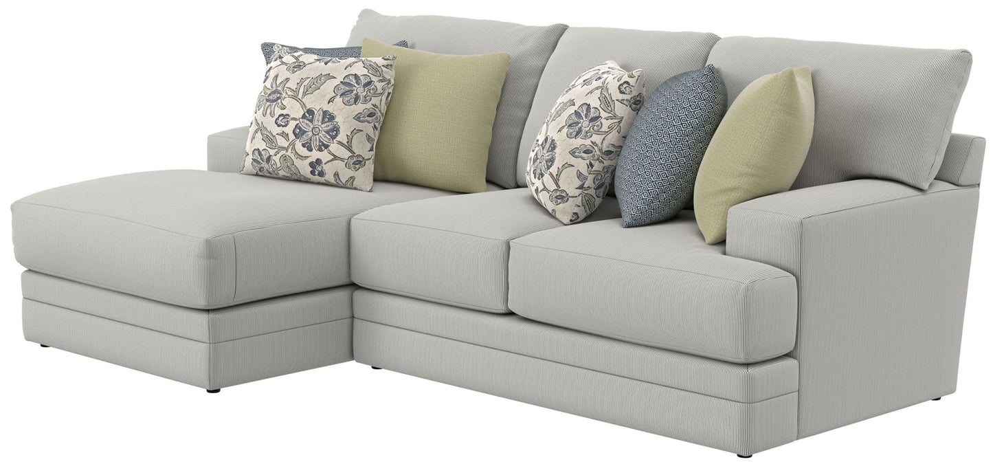 Stockbridge - Sectional With Comfort Coil Seating And 9 Accent Pillows Included - Hornell Furniture Outlet