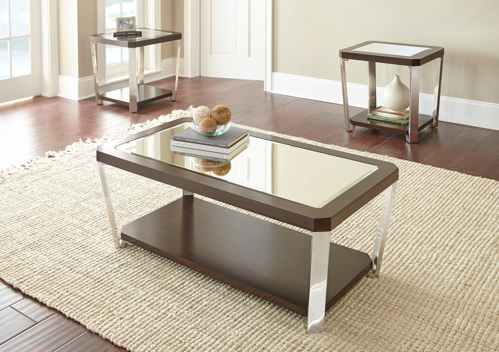 Truman - End Table - Brown - Hornell Furniture Outlet
