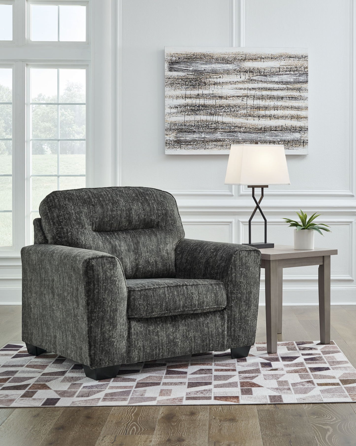 Lonoke - Chair And A Half, Ottoman - Hornell Furniture Outlet
