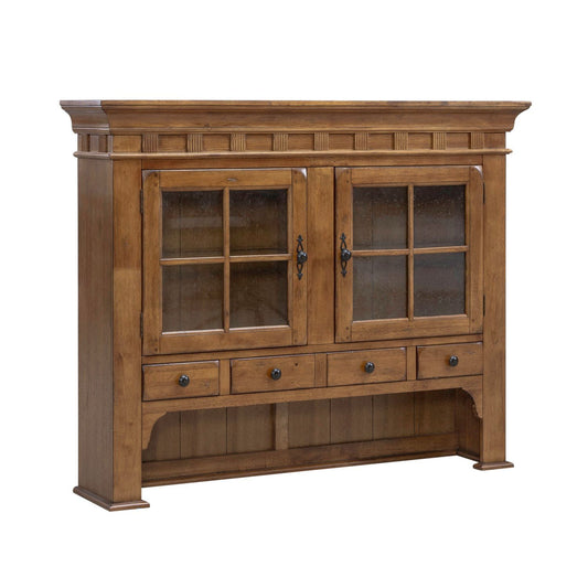 Treasures - Hutch - Light Brown - Hornell Furniture Outlet