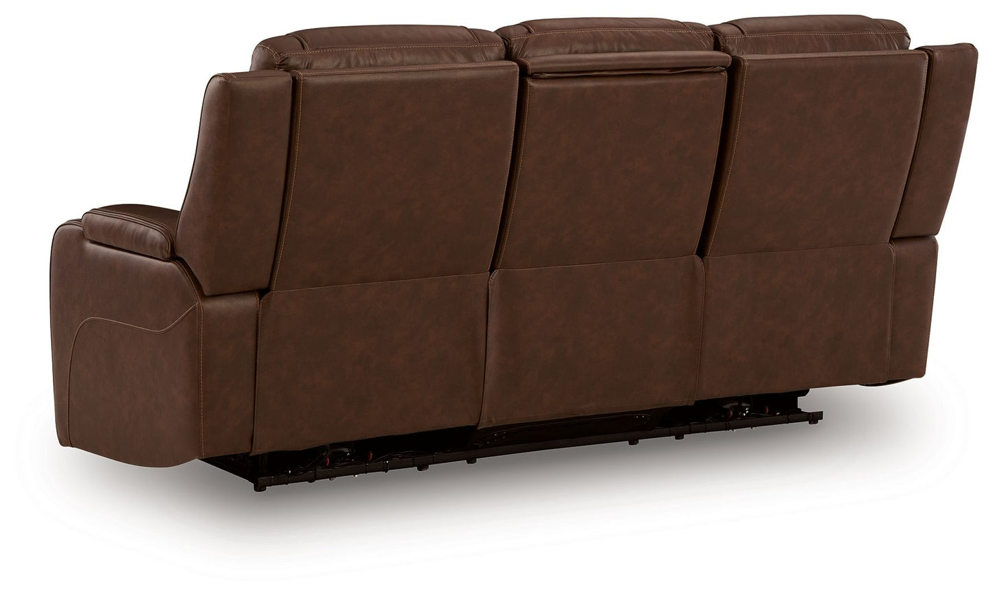 Knightington - Power Reclining Sofa With Audio Seating - Hornell Furniture Outlet