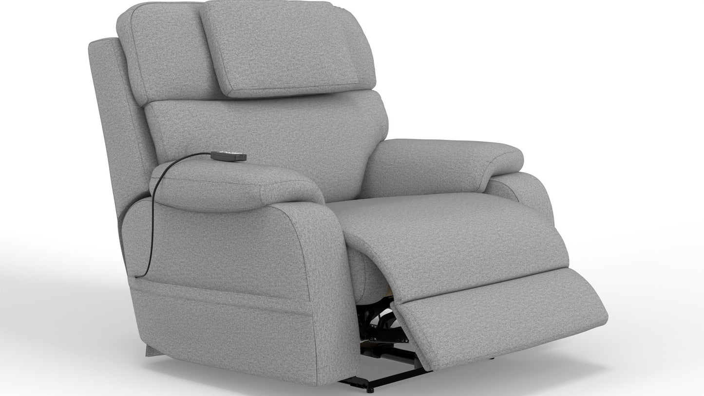 Dreamtime - 48" Power Headrest Power Lay Flat Recliner With CR3 Heat/Massage/Zero Gravity - Hornell Furniture Outlet