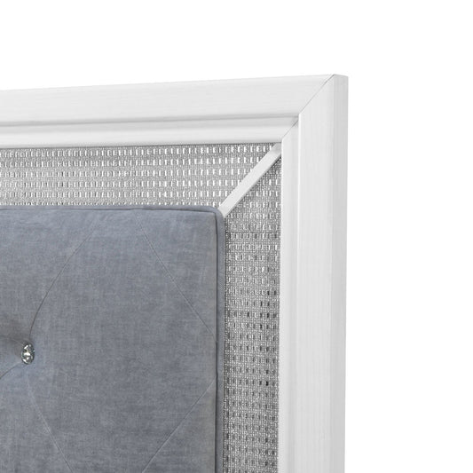 Reflections - Upholstered Panel Headboard With Lights - Hornell Furniture Outlet