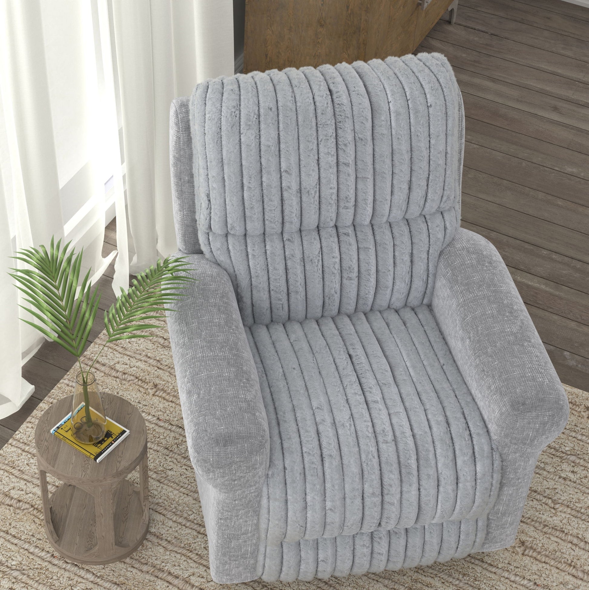 Foxy - Power Lay Flat Recliner With Zero Gravity - Hornell Furniture Outlet