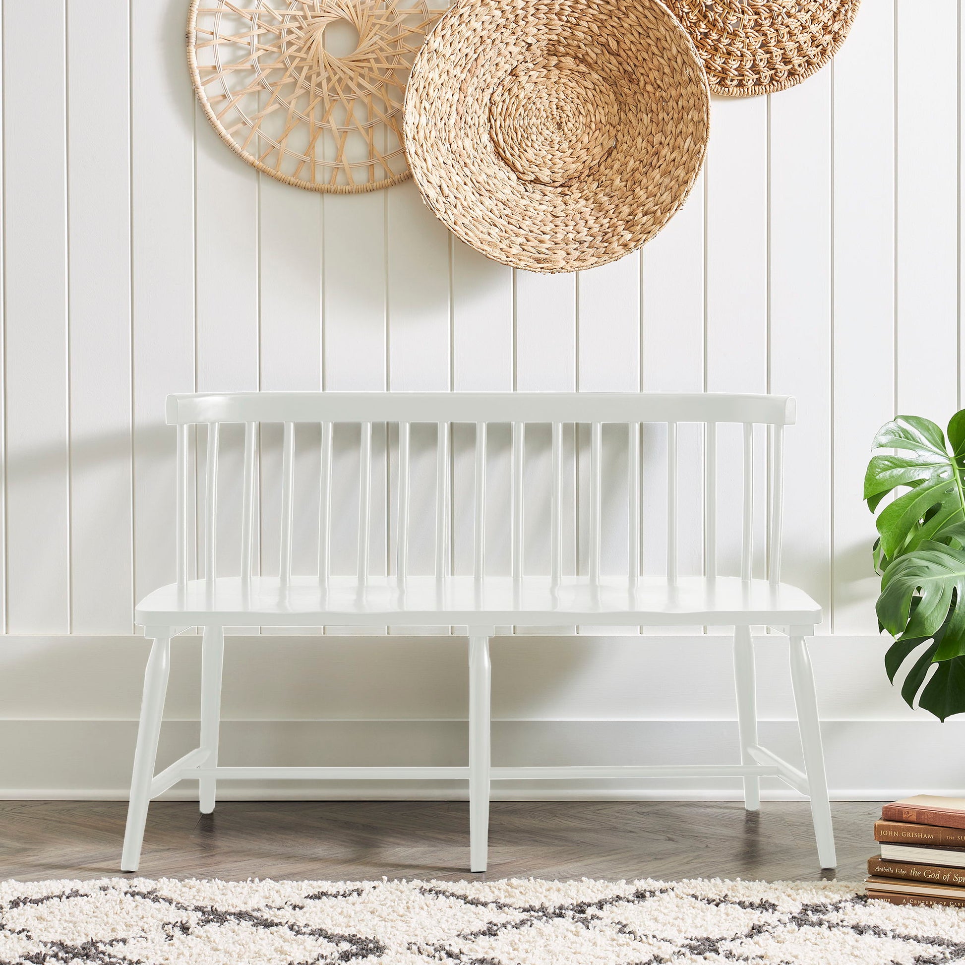 Capeside Cottage - Spindle Back Dining Bench - Hornell Furniture Outlet