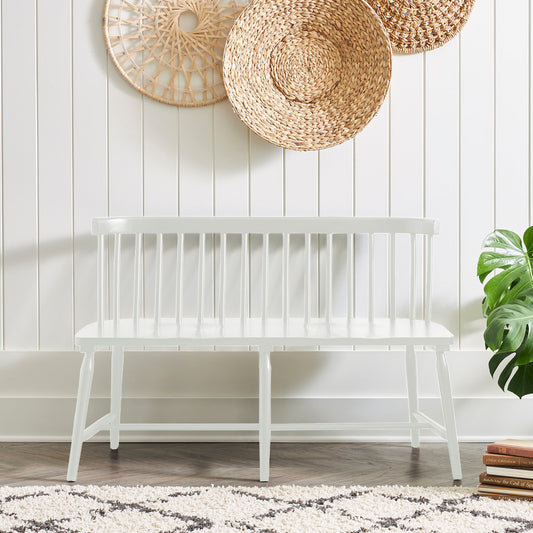Capeside Cottage - Spindle Back Dining Bench - Hornell Furniture Outlet