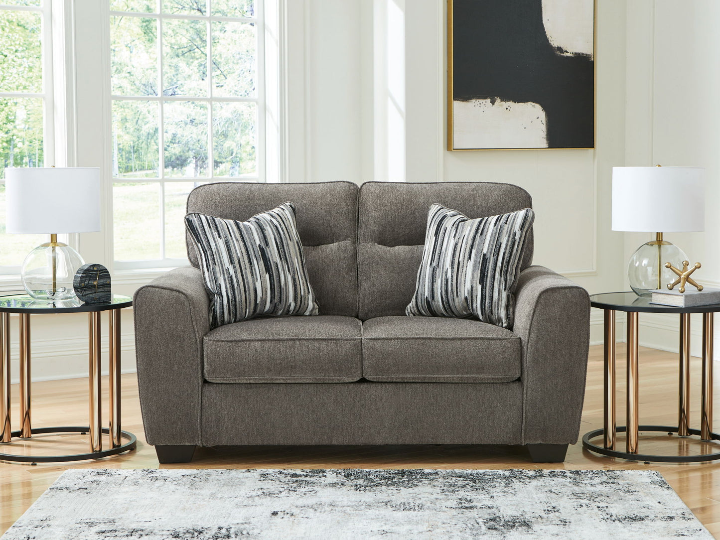 Olten - Loveseat - Hornell Furniture Outlet
