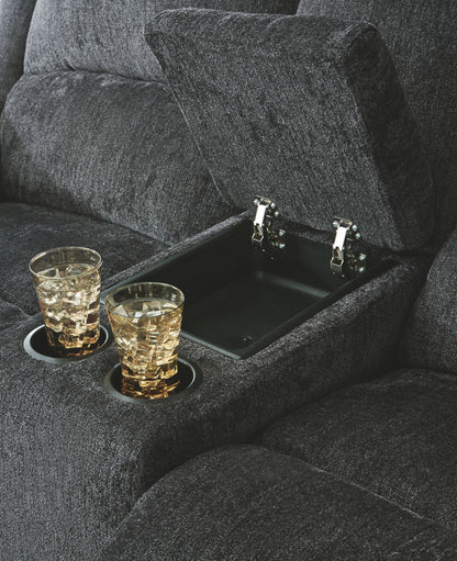 Draycoll - Reclining Loveseat - Hornell Furniture Outlet