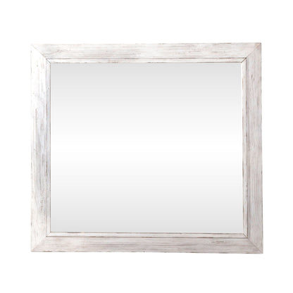River Place - Mirror - White - Hornell Furniture Outlet