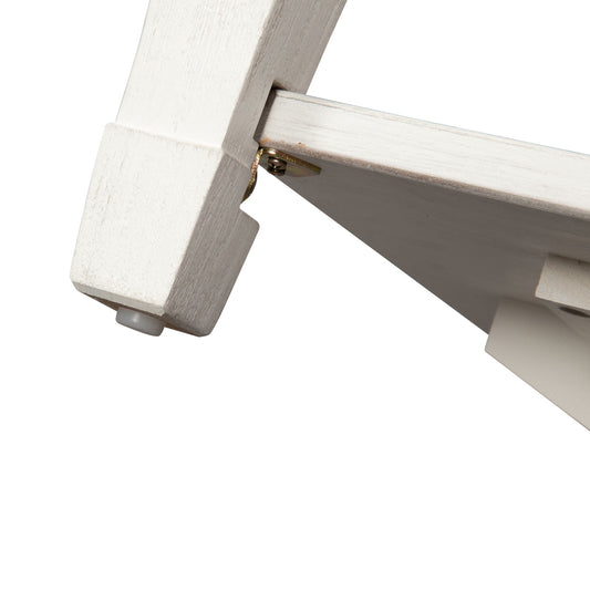 Allyson Park - Rectangular Cocktail Table - White - Hornell Furniture Outlet