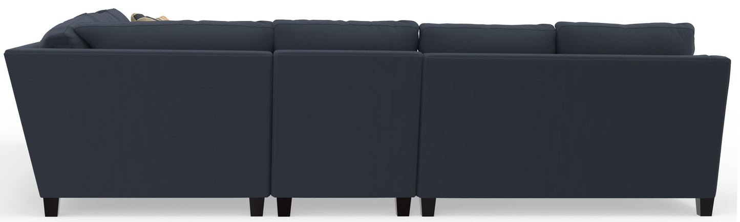 Foley - Sectional With Comfort Coil Seating And 4 Included Accent Pillows - Hornell Furniture Outlet