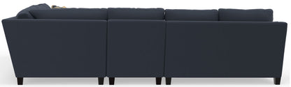 Foley - Sectional With Comfort Coil Seating And 4 Included Accent Pillows - Hornell Furniture Outlet