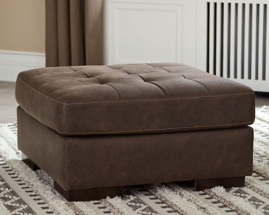 Maderla - Oversized Accent Ottoman - Hornell Furniture Outlet