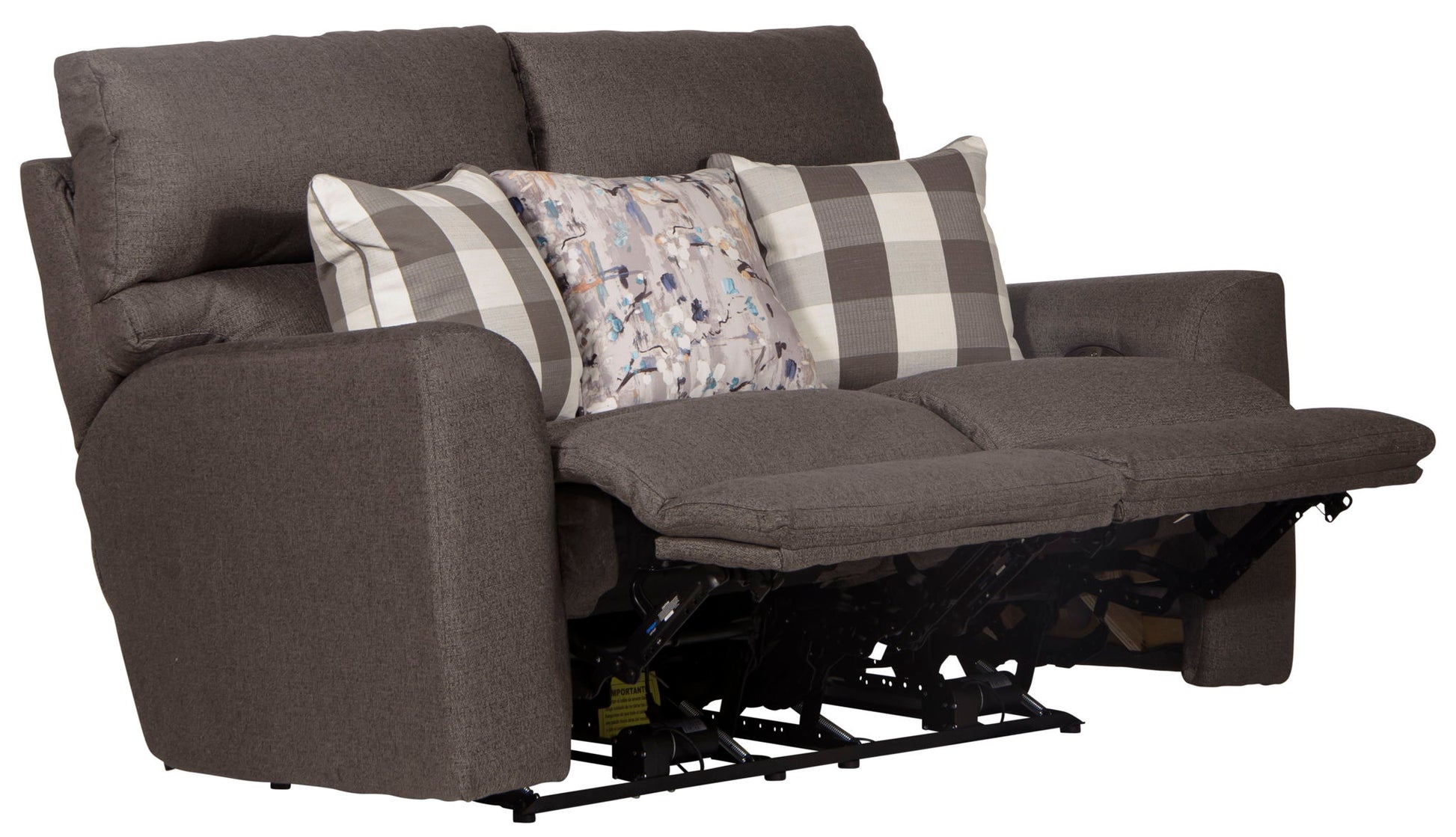Searsport - Power Headrest Reclining Loveseat - Hornell Furniture Outlet