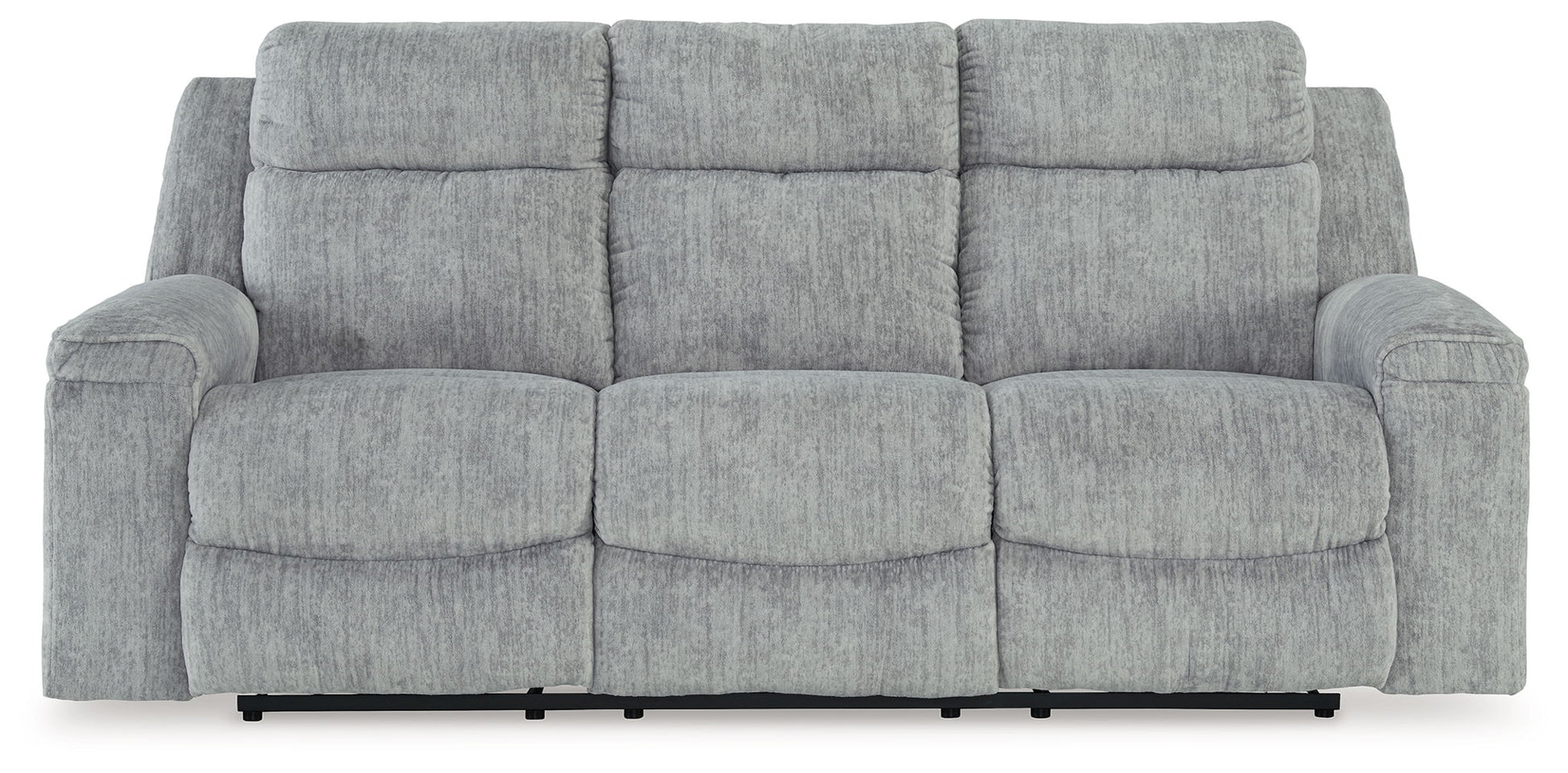 Buntington - Pewter - Reclining Sofa - Hornell Furniture Outlet