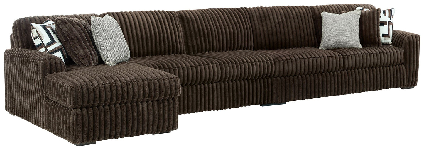 Midnight - Madness - Sectional - Hornell Furniture Outlet