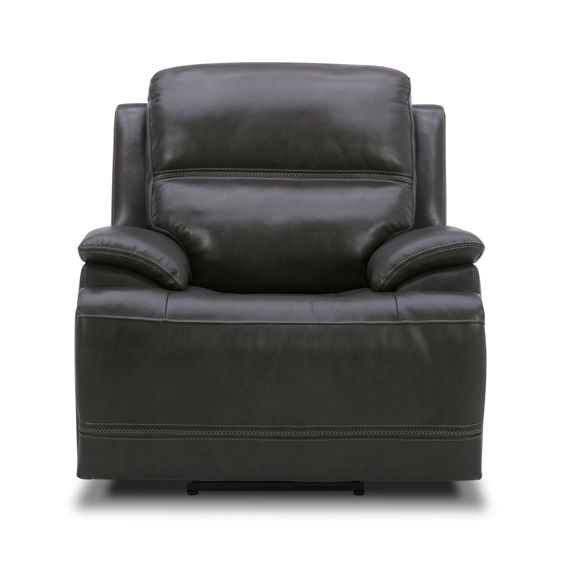 Bentley - Swivel Glider Recliner P2 - Graphite - Hornell Furniture Outlet