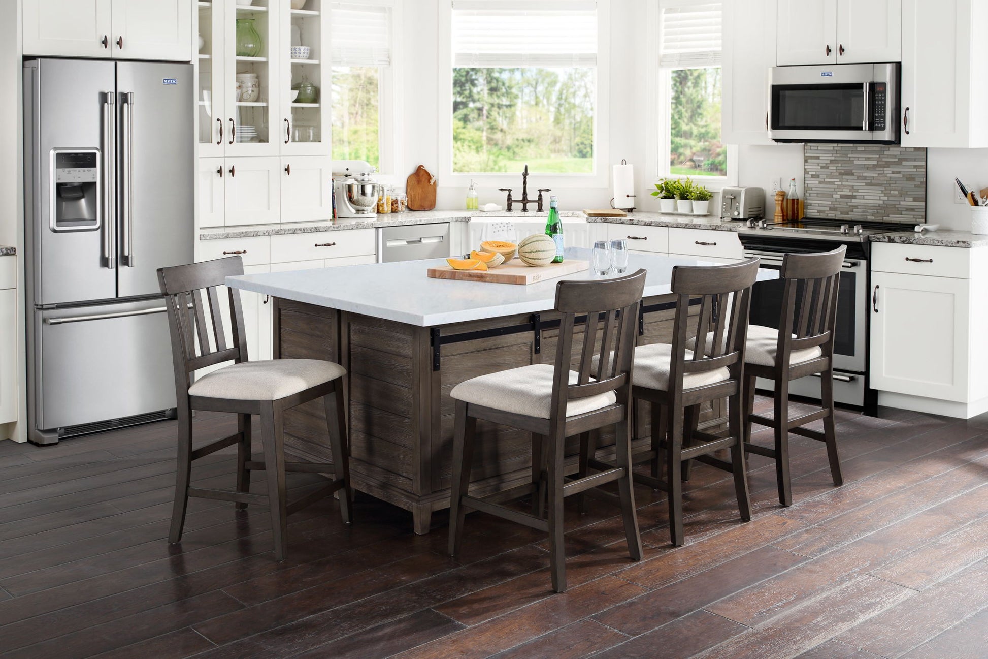 Napa - Counter Chair (Set of 2) - Hornell Furniture Outlet