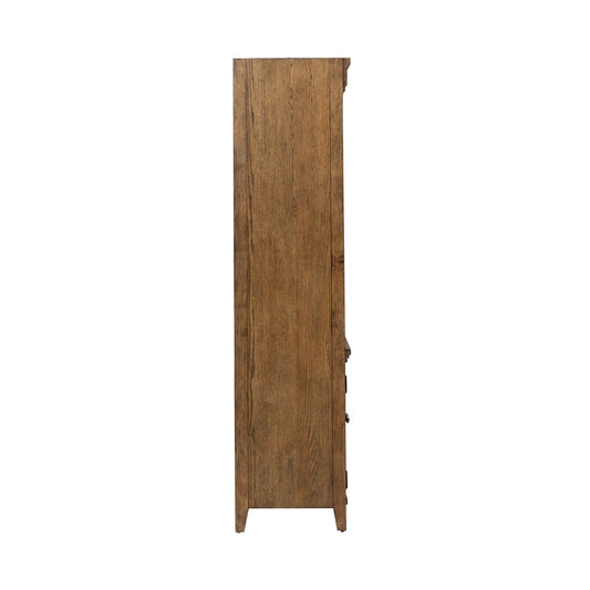 Carolina Park - Bunching Bookcase - Brown - Hornell Furniture Outlet