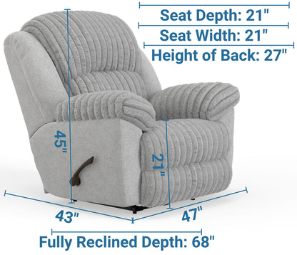 Shaggy - Rocker Recliner - Hornell Furniture Outlet