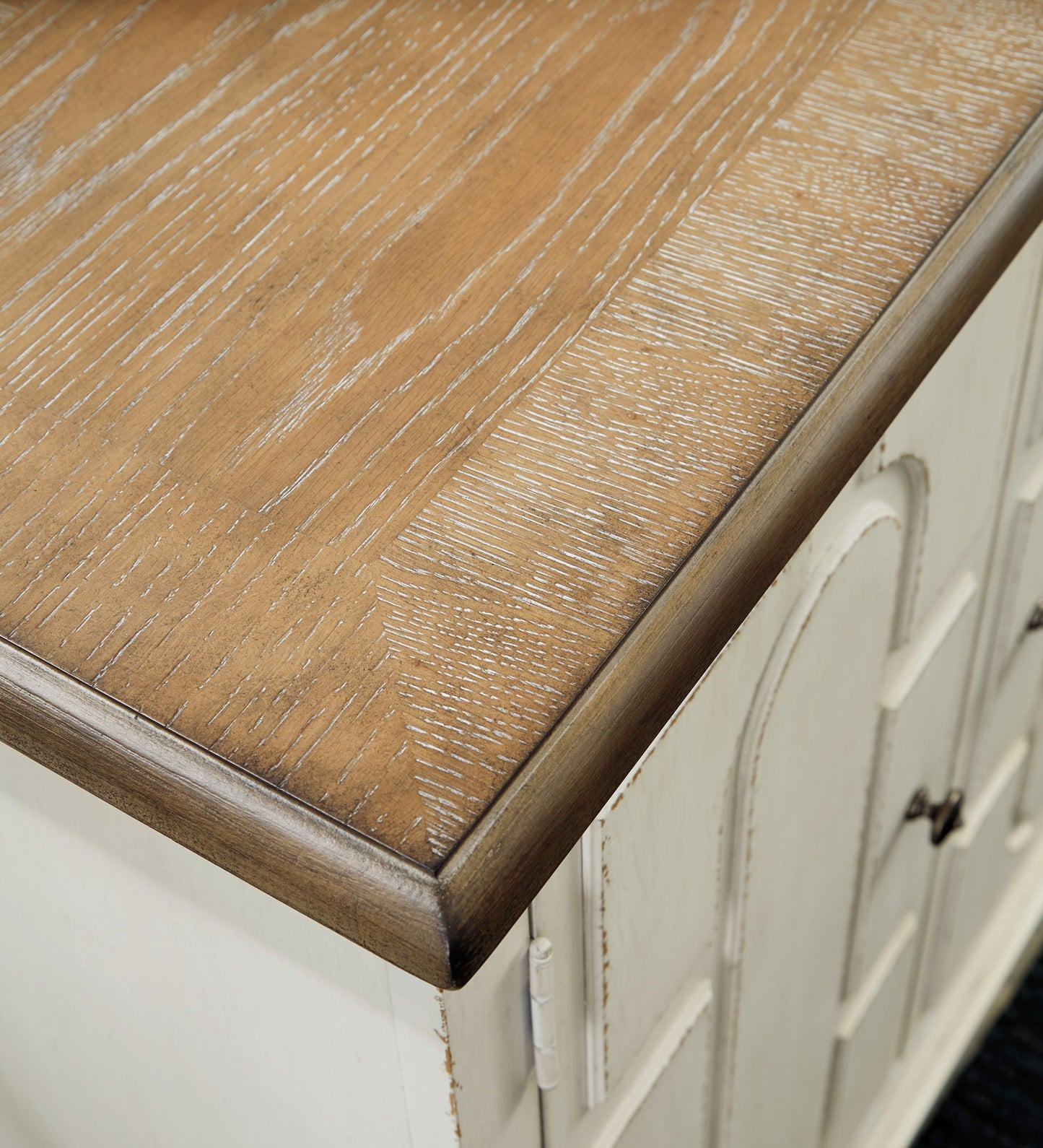 Roranville - Accent Cabinet - Antique White - Hornell Furniture Outlet