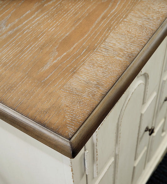 Roranville - Accent Cabinet - Antique White - Hornell Furniture Outlet