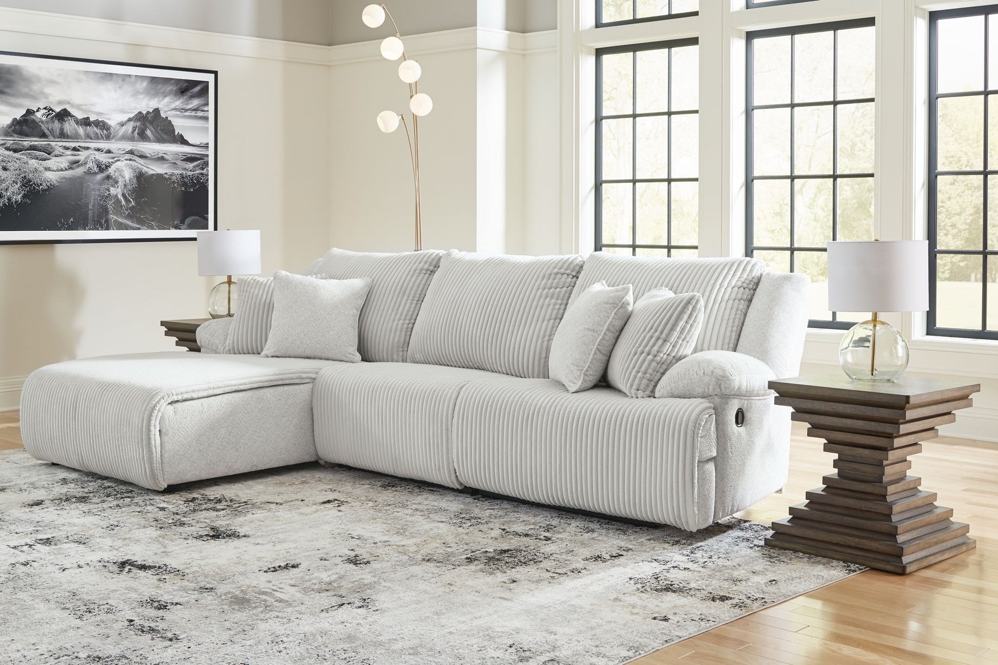 Top Tier - Reclining Sectional - Hornell Furniture Outlet
