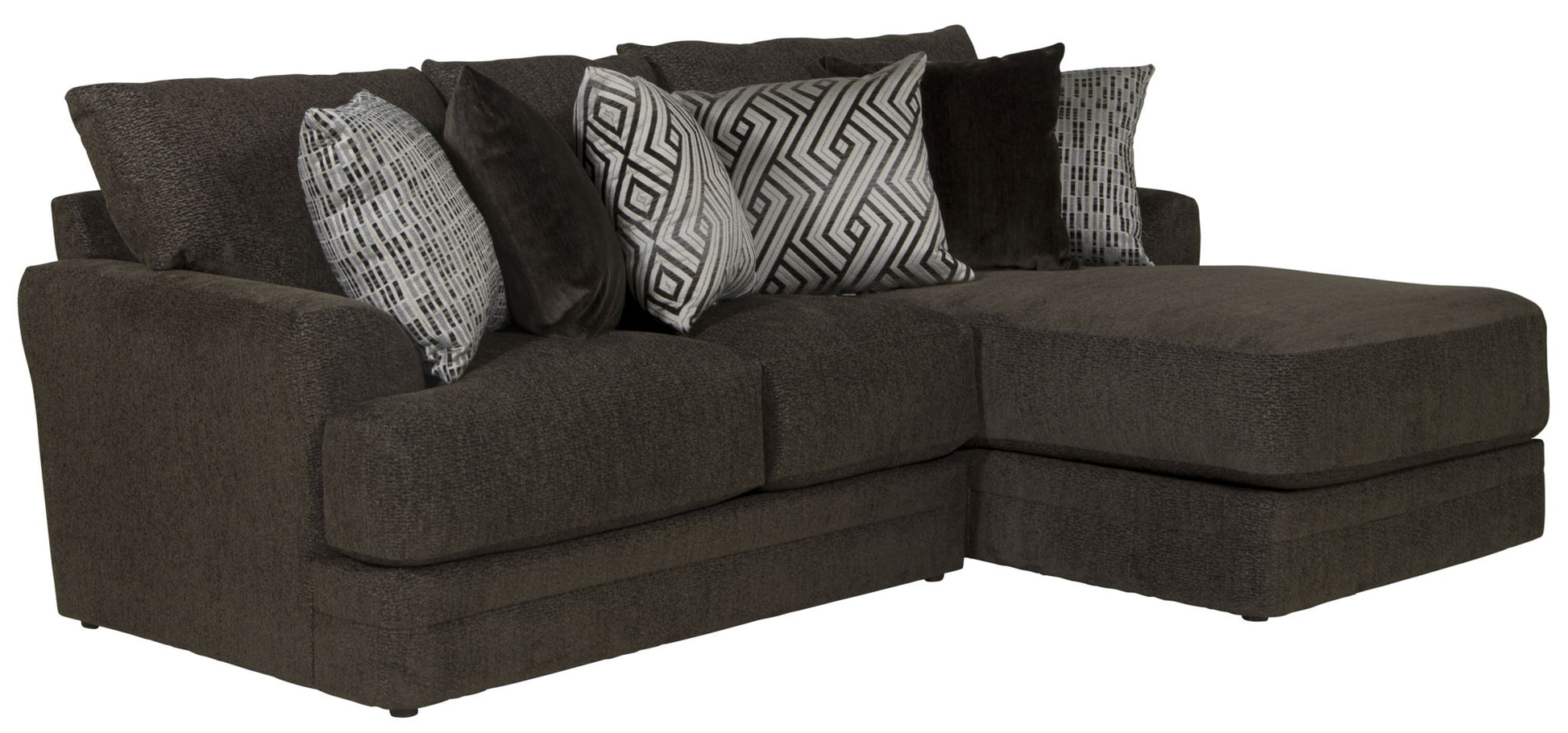Galaxy - Sectional With Included Accent Pillows - Hornell Furniture Outlet