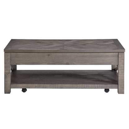 Dexter - Lift Top Cocktail Table - Brown - Hornell Furniture Outlet