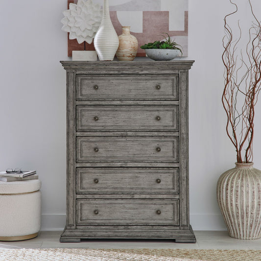 Big Valley - 5 Drawer Chest - Hornell Furniture Outlet