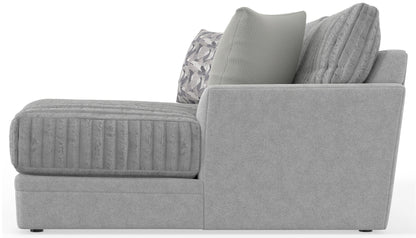 Titan - Sectional With Comfort Coil Seating And Accent Pillows Included - Hornell Furniture Outlet