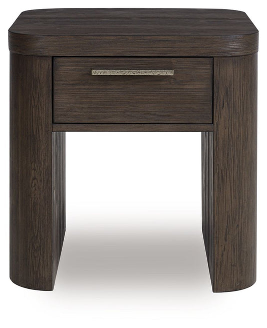 Neo - Rich Brown - Square End Table - Hornell Furniture Outlet