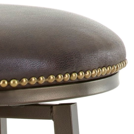 Bali - Backless Swivel Chair - Hornell Furniture Outlet