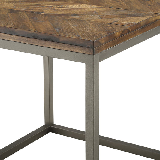 Lorenza - End Table - Brown - Hornell Furniture Outlet