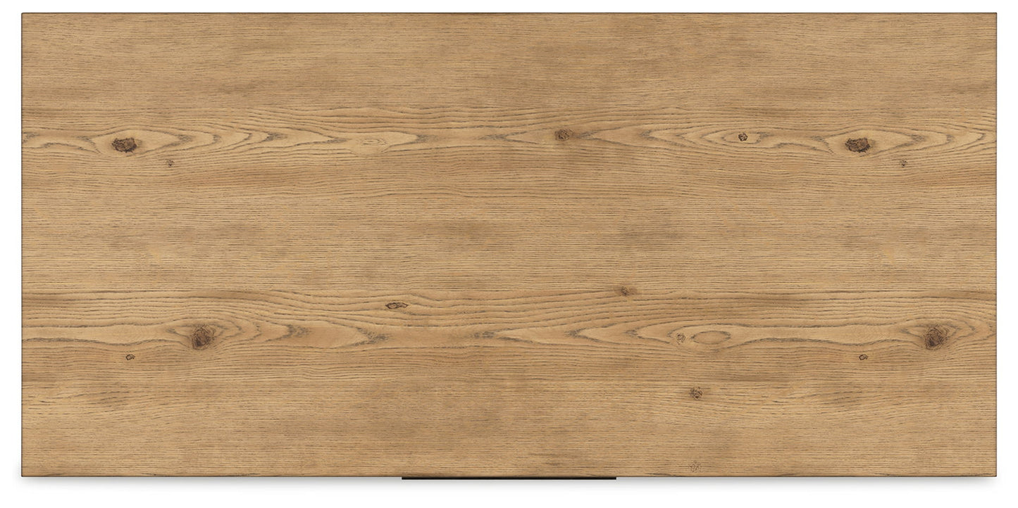 Galliden - Light Brown - Five Drawer Chest - Hornell Furniture Outlet