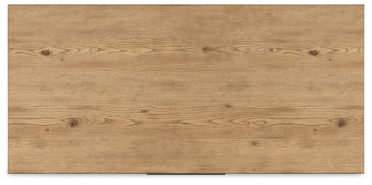 Galliden - Light Brown - Five Drawer Chest - Hornell Furniture Outlet