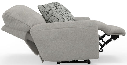 Maxwell - Power Deep Seat Lay Flat Recliner - Hornell Furniture Outlet