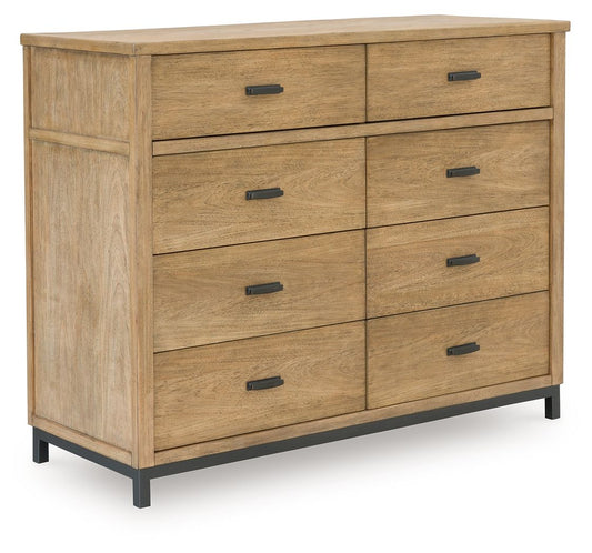 Tomtyn - Light Brown - Dresser - Hornell Furniture Outlet