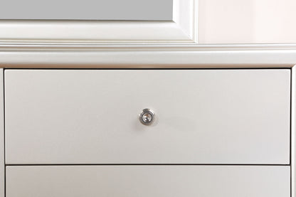 Omni - Dresser - Pearl Silver - Hornell Furniture Outlet